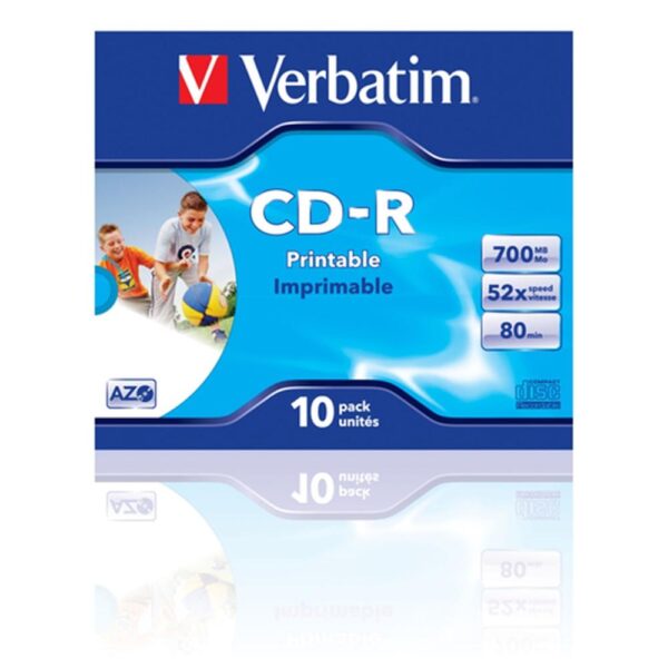 Verbatim cd - r 700mb 52x tarrina 10uds - Imagen 2