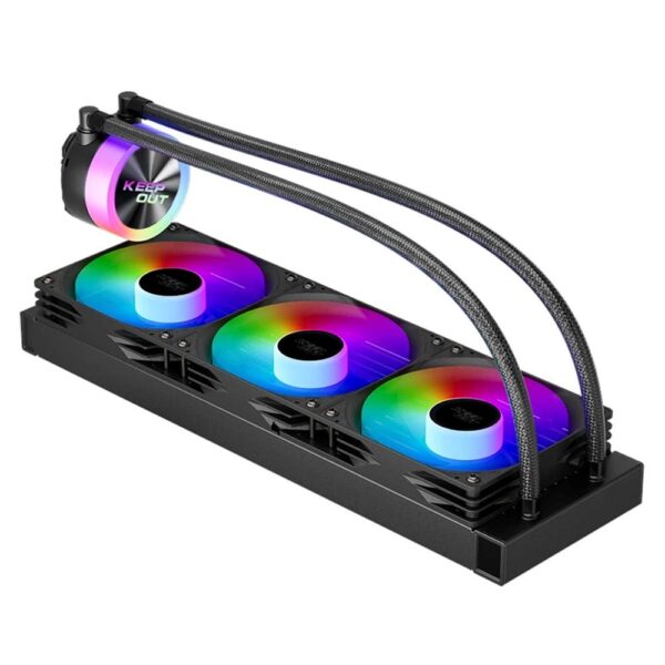 Kit de refrigeracion liquida keep out xwc - 360 argb 360mm negro - Imagen 2