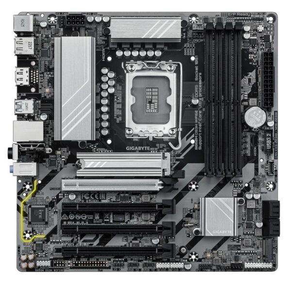 Placa base gigabyte b860m ds3h wifi6e matx -  4x ddr5 -  lga1851 - Imagen 2