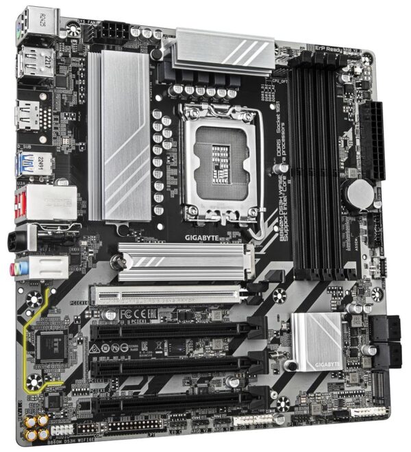 Placa base gigabyte b860m ds3h wifi6e matx -  4x ddr5 -  lga1851 - Imagen 3