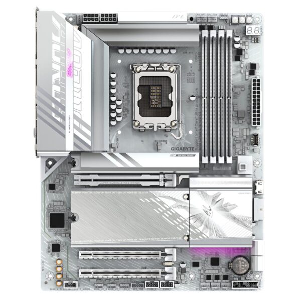Placa base gigabyte b860 aorus elite wifi7 ice atx -  4x ddr5 -  4x sata3 lga 1851 - Imagen 2