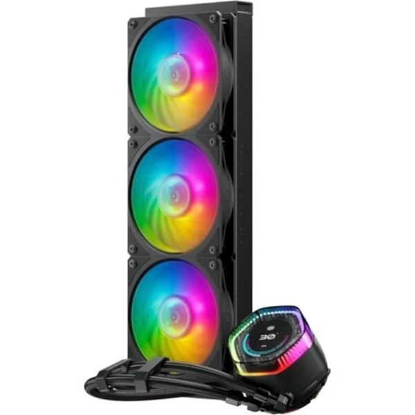 Kit refrigeracion liquida coolermaster ml 360 ion black argb 3 x 120mm - Imagen 2