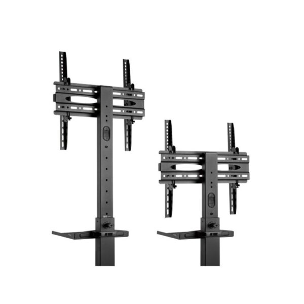Soporte suelo con ruedas tv equip vesa hasta 55 pulgadas 400x400 max 35kg - Imagen 3