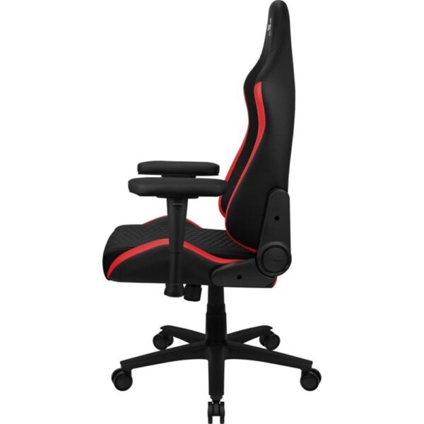 Silla gaming aerocool crown negra - roja - Imagen 2