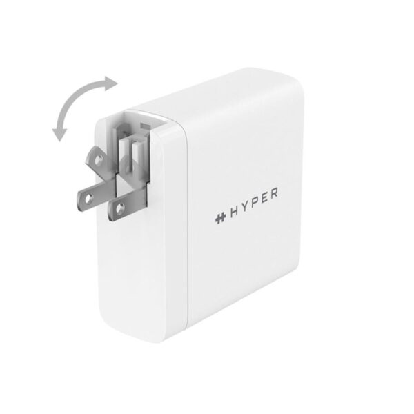 Cargador de pared universal hyper hyperjuice 140w 1x usb tipo a -  2x usb tipo c - Imagen 2