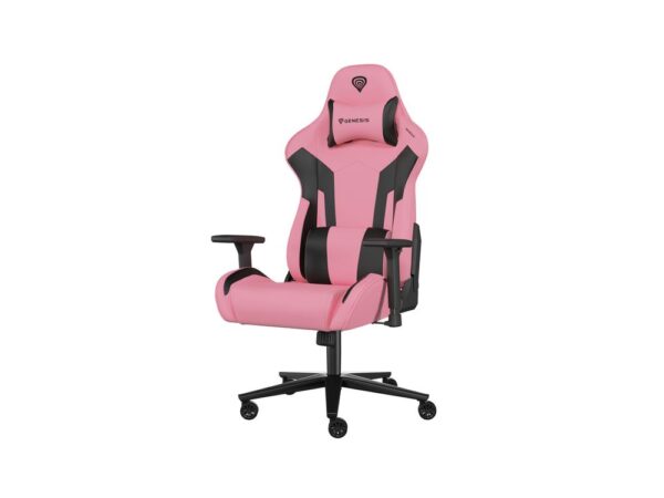 Silla gaming genesis nitro 720 rosa negro - Imagen 2