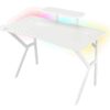 Mesa gaming genesis holm 320 rgb blanca carbono