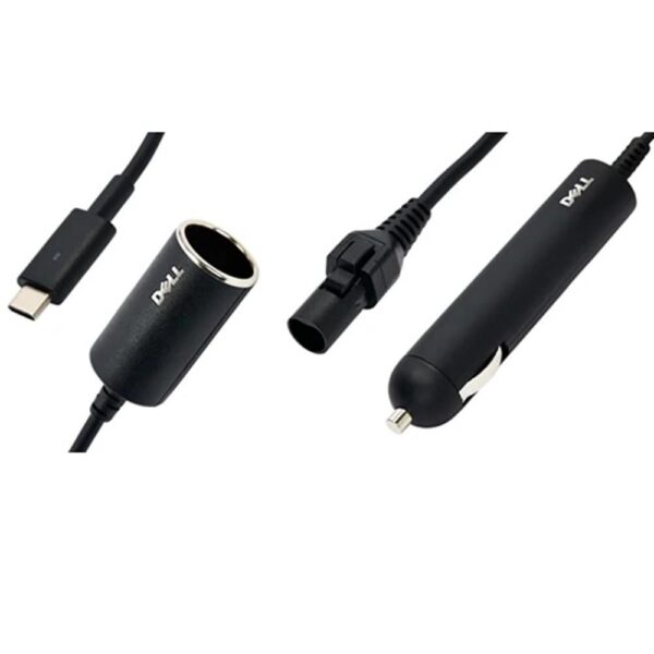 Adaptador de corriente coche - avion dell 450 - afle usb tipo c 65w - Imagen 2