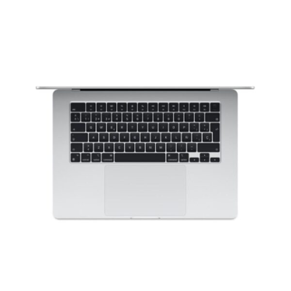 Portatil apple macbook air 15 silver chip m3 8c 24gb ssd 512gb 15.3 pulgadas - Imagen 2