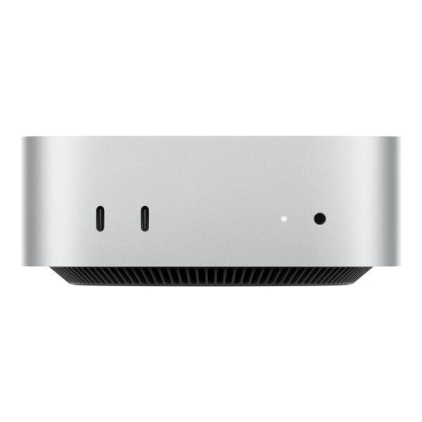 Ordenador apple mac mini silver m4 chip m4 10c 16gb ssd 512gb