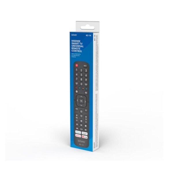 Mando tv savio rc - 14 compatible hisense smart tv - Imagen 2