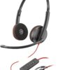 Auriculares poly blackwire 3220 estéreo usb - c + adaptador usb - c - a (bulk) - Imagen 3