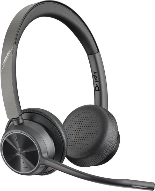 Auriculares poly voyager 4320 microsoft teams certified usb - a headset +bt700 dongle - Imagen 2