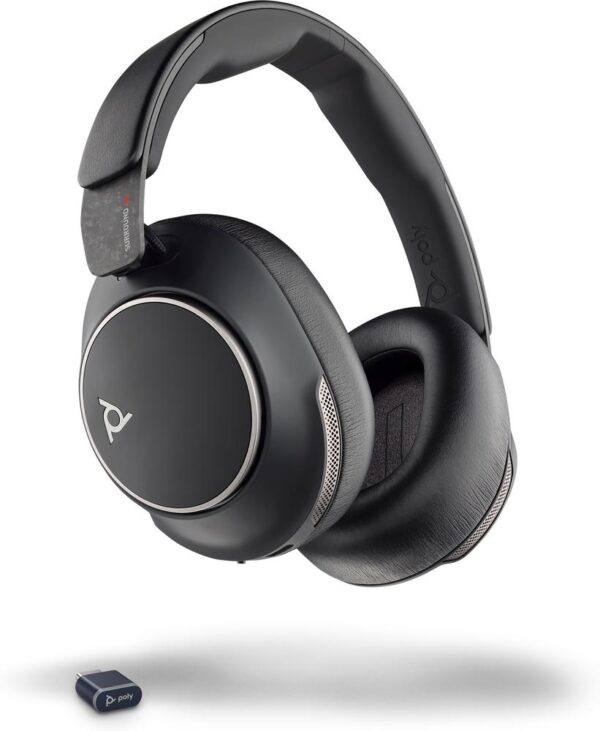 Auriculares poly voyager surround 80 uc usb - c headset + adaptador usb - c - a - Imagen 2