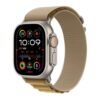 Smartwatch apple watch ultra 2 gps + cell 49mm natural titanium case alpine loop l