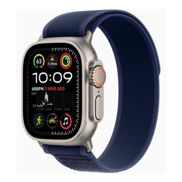 Smartwatch apple watch ultra 2 gps + cell 49mm natural titanium case blue loop trail s - m - Imagen 2