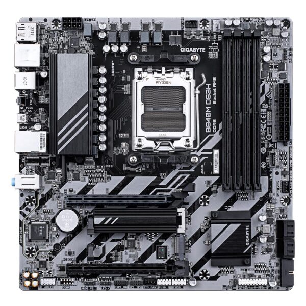 Placa base gigabyte b840m ds3h matx 4x ddr5 - Imagen 2