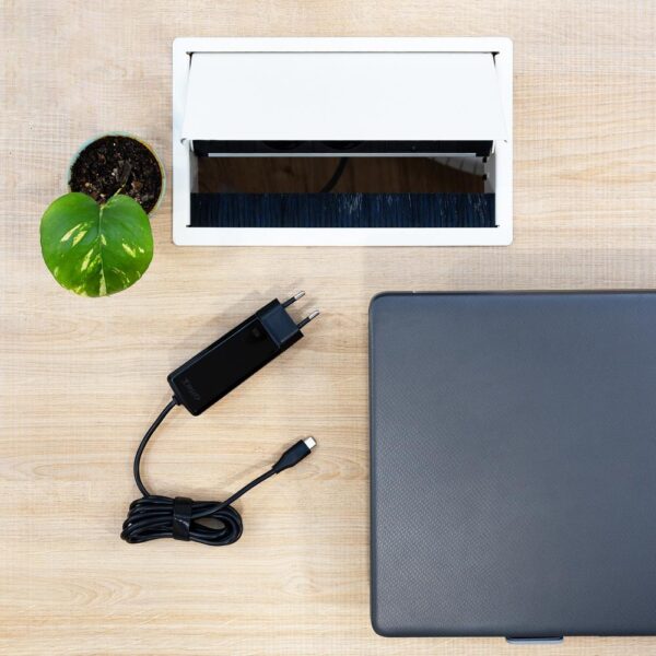 Cargador de pared tooq tqlc - usbcgan90pd - c 90w usb tipo c negro - Imagen 3