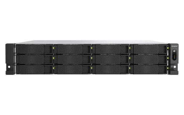 Servidor nas qnap ts - h1277axu - rp - r7 - 32g 12 bahias 2u rack 32gb gigabit ethernet - Imagen 2