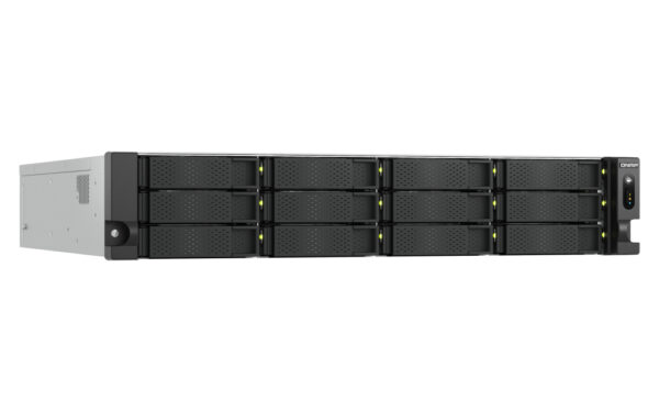 Servidor nas qnap ts - h1277axu - rp - r7 - 32g 12 bahias 2u rack 32gb gigabit ethernet - Imagen 3
