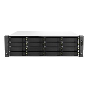 Servidor nas qnap ts - h2287xu - rp - e2378 - 64g 22 bahias 3u rack 64gb