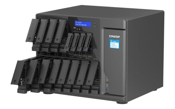 Servidor nas qnap ts - 1655 - 8g 16 bahias 8gb gigabit ethernet - Imagen 3
