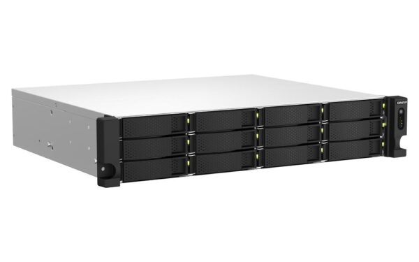 Servidor nas qnap ts - 1264u - rp - 8g 12 bahias 2u rack 8gb gigabit ethernet - Imagen 2