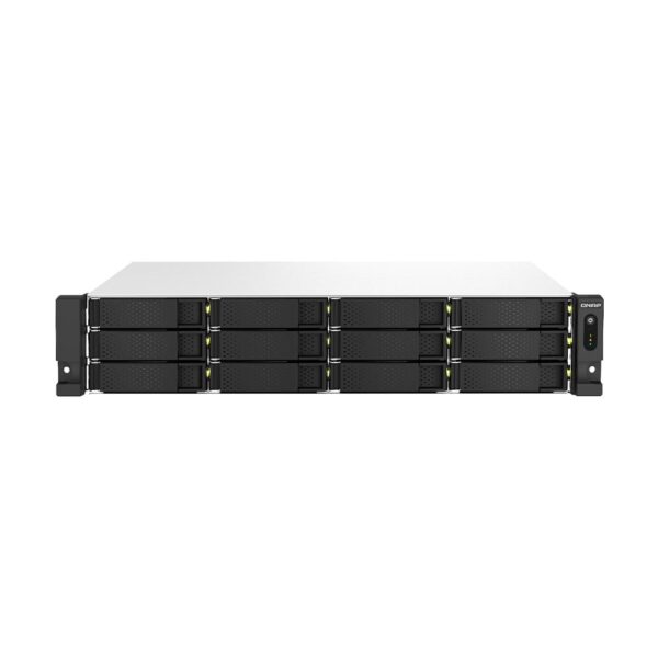 Servidor nas qnap ts - 1264u - rp - 8g 12 bahias 2u rack 8gb gigabit ethernet - Imagen 3