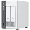 Servidor nas qnap k - ts - 216g+2xmn10ada800s 2 bahias 4gb gigabit ethernet - Imagen 2