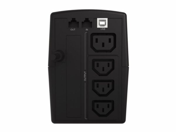 Sai conceptronic zeus07e 1000va 600w schuko iec mart lan sw - Imagen 2