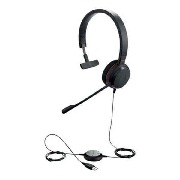 Auriculares jabra evolve 20 ms negro - Imagen 3