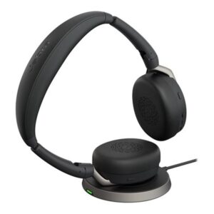 Auriculares jabra evolve2 65 flex uc stereo inalambrico negro