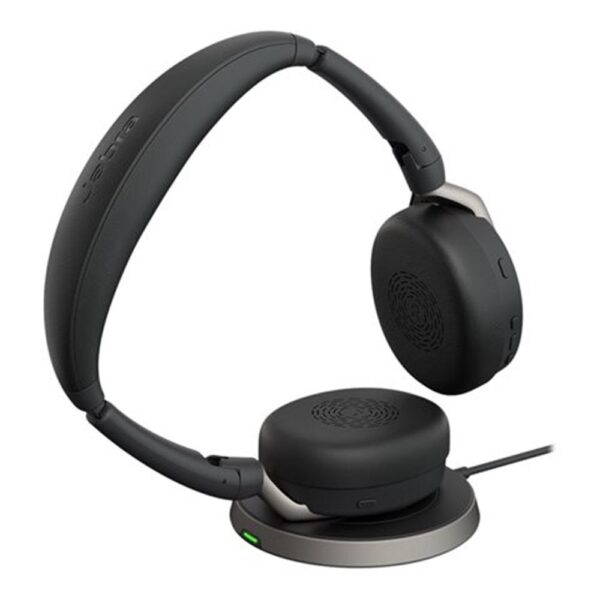 Auriculares jabra evolve2 65 flex uc stereo inalambrico negro