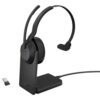 Auriculares jabra evolve2 55 ms inalambrico negro