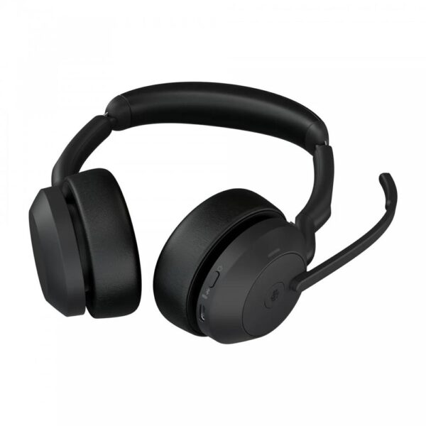 Auriculares jabra evolve2 55 ms stereo inalambrico negro - Imagen 3