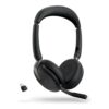 Auriculares jabra evolve2 65 flex ms stereo inalambrico negro - Imagen 3