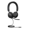 Auriculares jabra evolve2 40 se ms stereo negro
