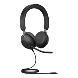 Auriculares jabra evolve2 40 se ms stereo negro