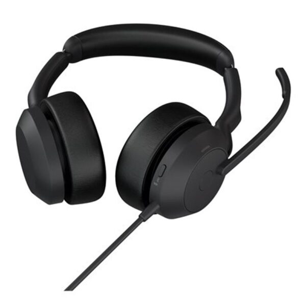 Auriculares jabra evolve2 50 ms stereo negro - Imagen 3