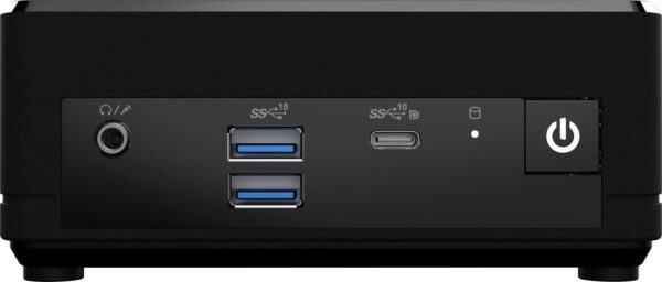 Barebone mini ordenador msi cubi n adl - 047bes n100 negro - Imagen 2
