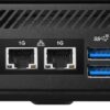 Barebone mini ordenador msi cubi n adl - 047bes n100 negro - Imagen 3