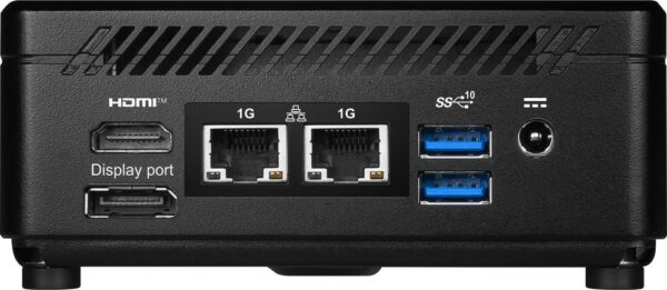 Barebone mini ordenador msi cubi n adl - 047bes n100 negro - Imagen 3