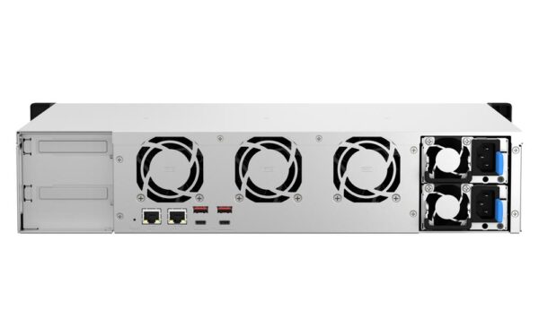 Servidor nas qnap ts - 873aeu - rp - 4g 8 bahias 2u rack 4gb gigabit ethernet - Imagen 3