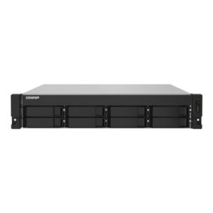 Servidor nas qnap ts - 832pxu - 4g 8 bahias 2u rack 4gb gigabit ethernet