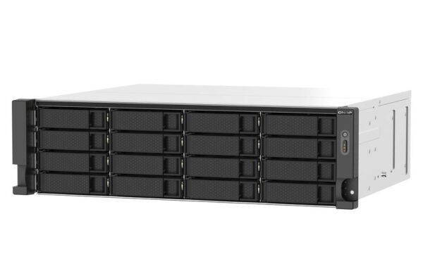 Servidor nas qnap ts - 1673au - rp - 16g 16 bahias 3u rack 16gb gigabit ethernet - Imagen 2
