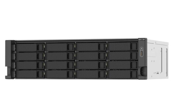 Servidor nas qnap ts - 1673au - rp - 16g 16 bahias 3u rack 16gb gigabit ethernet - Imagen 3