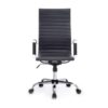 Silla de oficina equip 651001 negra ergonomica respaldo alto