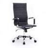 Silla de oficina equip 651001 negra ergonomica respaldo alto - Imagen 2