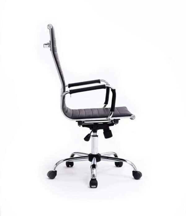 Silla de oficina equip 651001 negra ergonomica respaldo alto - Imagen 3