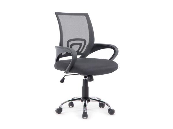 Silla de oficina equip 651014 gris ergonomica - Imagen 2